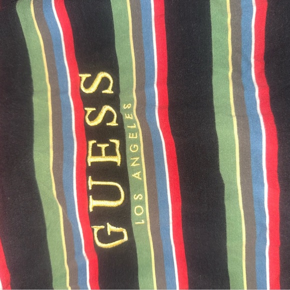 Guess Multicolor Striped Short Sleeve Tee - Picture 2 of 5